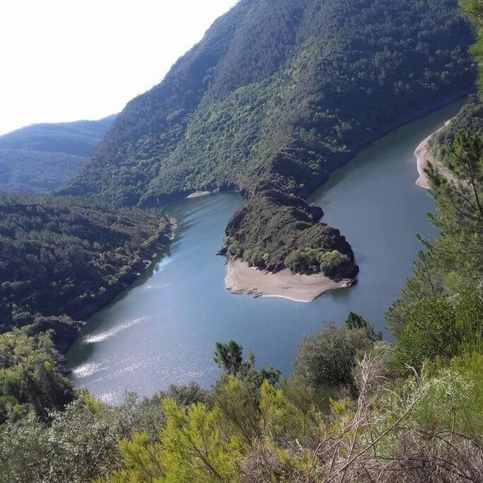 Apartamentos Camino A Ribeira Quiroga Eksteriør billede